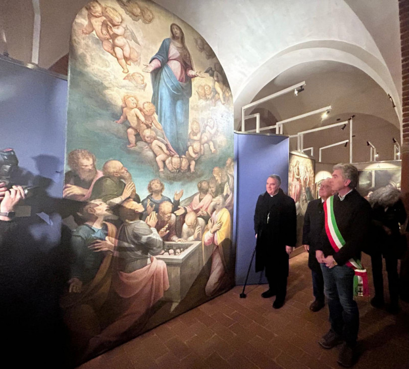 Torna a splendere l’Assunzione della Vergine di Guglielmo Caccia